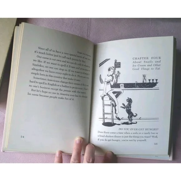 People Are Important By Eva Knox Evans, Golden Press 1951 Hardcover Book - Picture 4 of 9